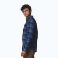 Herrenhemd Columbia Flare Gun Stretch Flannel Mountain Blue Trails Edge Plaid 4