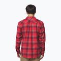 Herrenhemd Columbia Flare Gun Stretch Flannel mtn red trails edge plaid 3