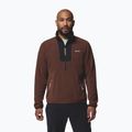Herren-Fleecejacke Columbia Sequoia Grove Half Zip Fleece tobacco/black
