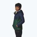 Kinderjacke Columbia Powder Lite II Hooded Rain Forest/Collegiate Navy 4