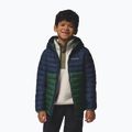 Kinderjacke Columbia Powder Lite II Hooded Rain Forest/Collegiate Navy 5