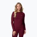 Damen-Thermoaktivshirt Columbia Midweight Stretch rich wine