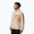 Fleece Hoodie Sweatshirt Herren Columbia Winter Pass Reversible canoe/dark stone/peaked tonal 4