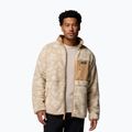 Fleece Hoodie Sweatshirt Herren Columbia Winter Pass Reversible canoe/dark stone/peaked tonal 5