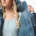 Damen Daunenjacke Columbia Amaze Puff Hooded Everblue High Shine 9