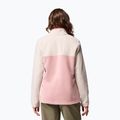 Damenfleecejacke Columbia Benton Springs 1/2 Snap eraser pink/dark stone/tuscan 3