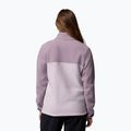 Damen-Fleece-Pullover Columbia Benton Springs 1/2 Snap lavender pearl/shale purple/shark 3