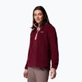 Damen-Fleecejacke Columbia Benton Springs 1/2 Snap rich wine/eraser pink 4