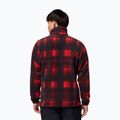 Herren-Fleecejacke Columbia Steens Mountain Printed sail red omblur 3