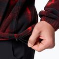Herren-Fleecejacke Columbia Steens Mountain Printed sail red omblur 7