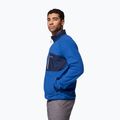 Herren Fleecejacke Columbia Fast Trek Overlay Full Zip mt blue/coll navy 4