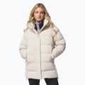 Damen-Daunenjacke Columbia Amaze Puff Mid Hooded dark stone