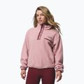 Damen-Fleecejacke Columbia Helvetia II Cropped Half Snap Fleece eraser pink/fig/rich wine