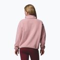Damen-Fleecejacke Columbia Helvetia II Cropped Half Snap Fleece eraser pink/fig/rich wine 3