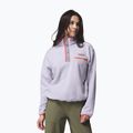 Damen-Fleecepullover Columbia Helvetia II Cropped Half Snap Fleece lavender pearl/shale purple/zing