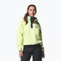 Damen-Fleecejacke Columbia Helvetia II Cropped Half Snap Fleece citron haze/black/compass blue 6