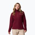 Damen-Fleecejacke Columbia Fast Trek II rich wine