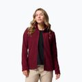 Damen-Fleecejacke Columbia Fast Trek II rich wine 5