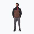 Herren-Fleecejacke Columbia Steens Mountain Half Snap II tobacco/black/mtn red 2