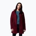 Damen-Fleecemantel Columbia Panorama Long rich wine 5