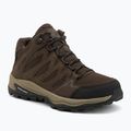 Herren-Wanderschuhe Columbia Redmond IV Mid Wp cordovan/tangy orange