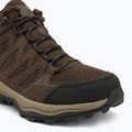 Herren-Wanderschuhe Columbia Redmond IV Mid Wp cordovan/tangy orange 6
