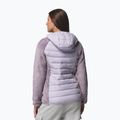 Gefütterte Damenjacke Columbia Powder Lite II Sherpa Hybrid shale purple/lavender pearl 3