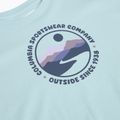 Kinder T-Shirt Columbia Mission Lake II SS Graphic marine light/bubbly scoped view 3