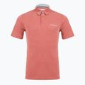 Herren T-Shirt Columbia Nelson Point Polo washed red