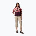 Damen-Windjacke Columbia Spire Valley Printed Windbreaker washed red ikatbloom print/moonvista 2
