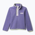 Kinder-Fleecejacke Columbia Halvetia II Half Snap Fleece stormwatch/lavender pearl