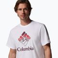 Herren T-Shirt Columbia CSC Seasonal Graphic white/heavenly stacked gem 5