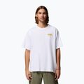 Herren T-Shirt Columbia CSC Heavyweight Iconic Tee white/repeated peaks