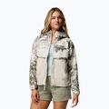 Damen-Windjacke Columbia Spire Valley Printed Windbreaker safari fieldaze print/dark stone 5