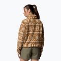 Damen-Fleecejacke Columbia Helvetia II Printed Cropped Half Snap delta/retrotree 3
