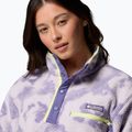 Damen-Fleecejacke Columbia Helvetia II Printed Cropped Half Snap stormwatch/sprayflower 5