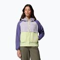 Damen-Windjacke Columbia Spire Valley Windbreaker citron haze/lavender pearl/stormwatch