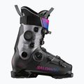 Damen-Skischuhe Salomon S/Pro Supra Dual Boa 115 W black/beluga metallic/beetroot purple 6