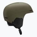 Skihelm Salomon Brigade Index olive night