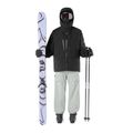 Skihelm Salomon Brigade Index black 6