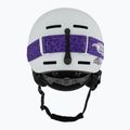 Kinder-Skihelm Salomon Player Combo + Skibrille XV Jr ice flow/ice flow mid blue 4