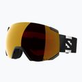Kinder-Skibrille Salomon Radium black/mid red 5