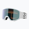 Skibrille Salomon Aksium 2.0 S Photo white/photo ml blue