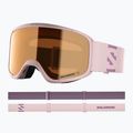 Skibrille Salomon Aksium 2.0 S acces heavenly pink/flash toric orange 5