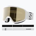 Kinder-Skibrille Salomon Lumi Acces Jr white/flash gold 9