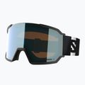 Skibrille Salomon S/View 3 black/ml light blue