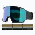 Skibrille Salomon S/View 3 Green Gables / ML Mid Blue 5