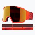 Skibrille Salomon S/View 3 cherry tomato/ml mid red 5