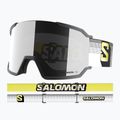Skibrille Salomon S/View 3 black pixels/ml super white 5
