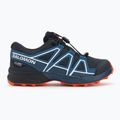 Salomon Speedcross Waterproof Kinderlaufschuhe dunkelmarine/dunkelblau/rotorange 2
